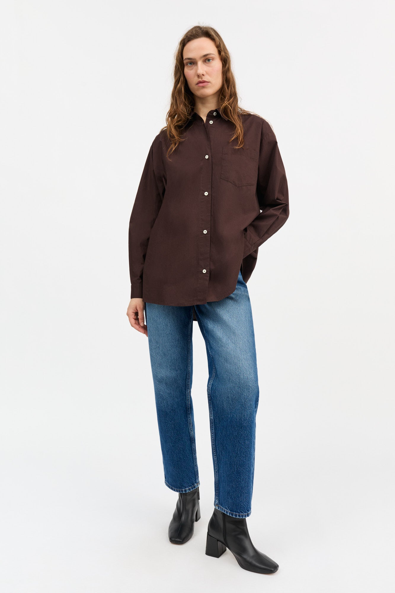 Skall Studio Edgar shirt Shirt Dark brown